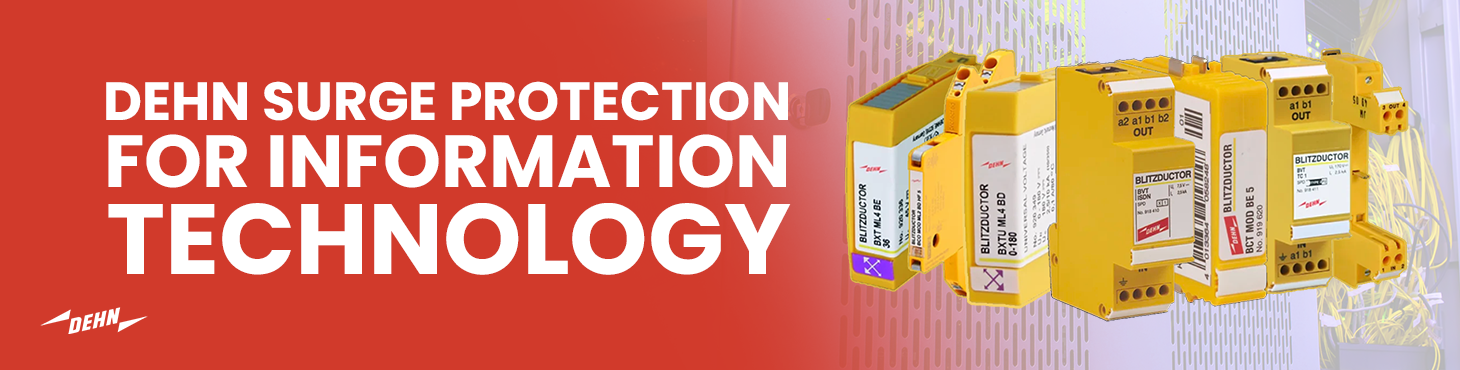 DEHN Surge protection for information technology